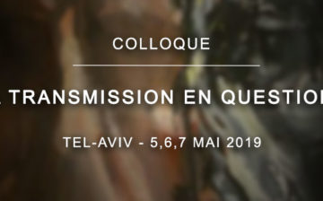 Colloque – La transmission en question(s)