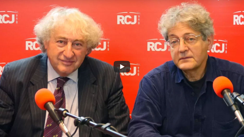 Georges Bensoussan et Michel Gad Wolkowicz sur RCJ