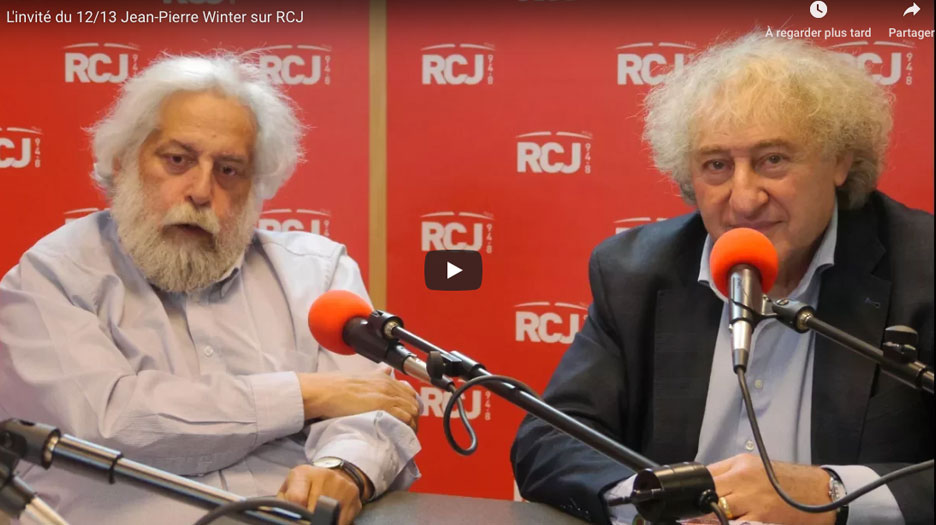 Jean-Pierre Winter, psychanalyste et écrivain reçu par Jean Birenbaum et Michel Wolkowicz