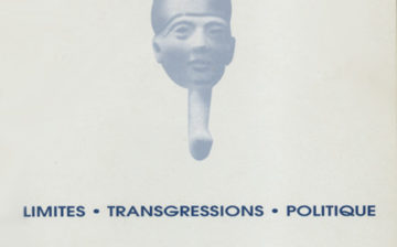 PTAH n°11-12 : Limites – Transgressions – Politique