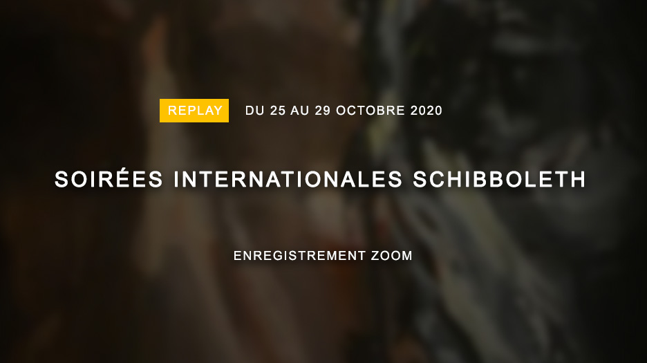 Soirées Internationales Schibboleth – Session 19