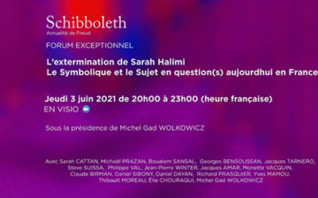 REPLAY : Forum exceptionnel – L’extermination de Sarah Halimi