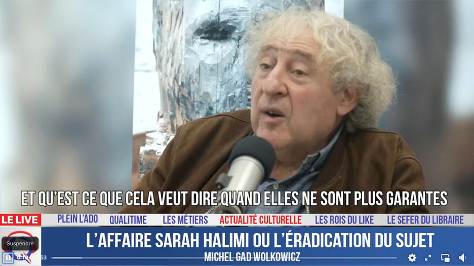 L’affaire Sarah Halimi ou l’éradication du sujet – Studio Qualita