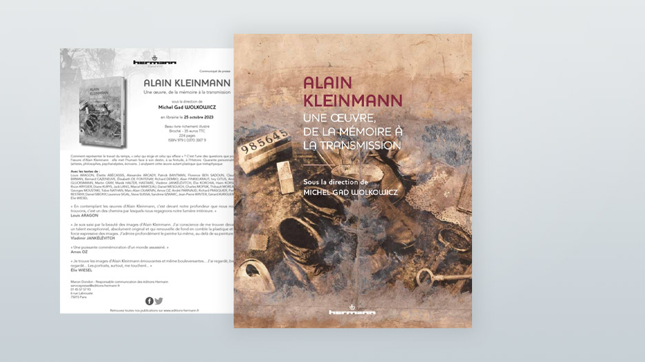 Alain Kleinmann – Une œuvre, de la mémoire à la transmission