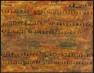 Colette Leinman, N’hommer, 130/95 cm, 
oil on canvas, 2012, private collection ; 
© Colette Leinman